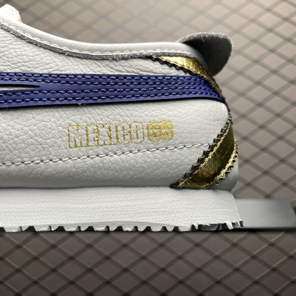 White Mexico 66 Leather Sneakers Onitsuka Tiger - Picture 4 of 7